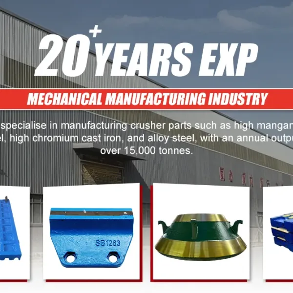 Crusher Wear Parts High Manganese Steel Blow Bar