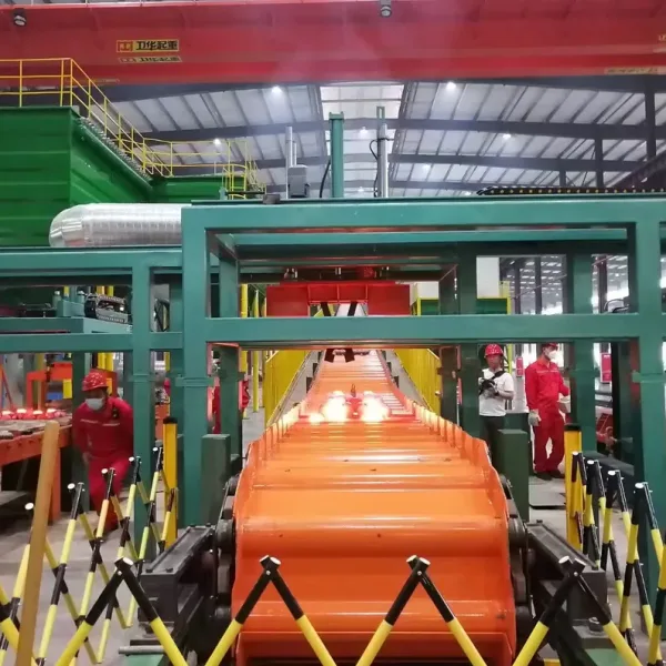 Sand Production Line Iron Mold Casting Ball