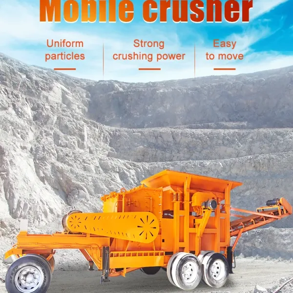 Mobile Crushing Plant Hydraulic Jaw Cone Drive