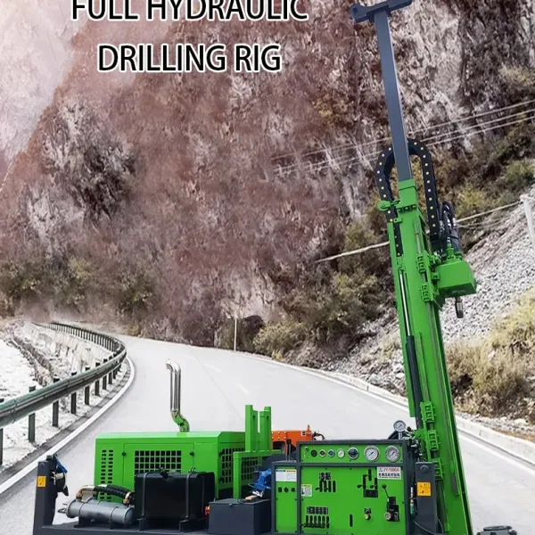 Core Drilling Rig Hydraulic Rotary Head Rope